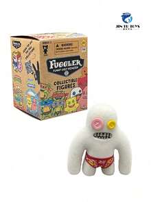 Spin Master 1 件  搞笑丑怪盲盒可爱动漫人物神秘盒惊喜礼物儿童生日派对装饰玩具随机收藏流行桌面摆件 - Fuggler 娃娃套裝盲盒系列 2 - 查看 8