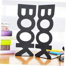 2 Sets Of BOOK Metal Bookshelves, Office Desktop Bookshelves, Retro Minimalist Book Racks, Home Living Room And Office Bookshelf Decorations, Reading Aids, Book Material Storage Racks, Christmas And Valentine's Day Return To School Gifts, Study Supplies, Student Gifts, Book Stands (Black, White, Red)