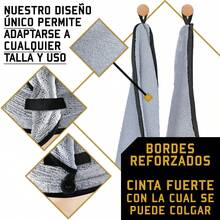 Toallas de Microfibra para Cabello ESSENCIAL Designs (2 Pcs) - Absorbentes, Suaves y Portátiles, Ideal para Cabello Rizado y Secado Rápido - Gris - Gris - Ver 6
