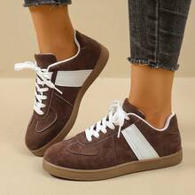 2025 New Spring/Autumn Breathable Casual Couple Retro Sneakers - Brown - View 17