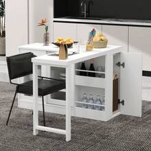 Dining Table & Chair Sets - White + MDF - View 4