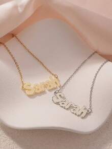 2pcs Customized Heart Lock Necklace With 2 Names, Romantic Gift For Valentine's Day, Mother's Day, Birthday, Anniversary, Friends, Graduation, Christmas, Premium Family Gift