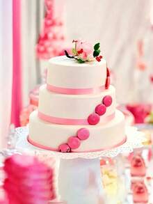 1pc Round White Foam Cake Models,Styro- Foam Models,Used For Diy Cake Decoration Practice And Decoration Wedding Display, Flower Decoration,Cake Raising,Baking Display,Christmas Party Cake Valentine'S Day,Easter And Other Holiday Party Cake Decoration,Hotel Making Cake Model Props