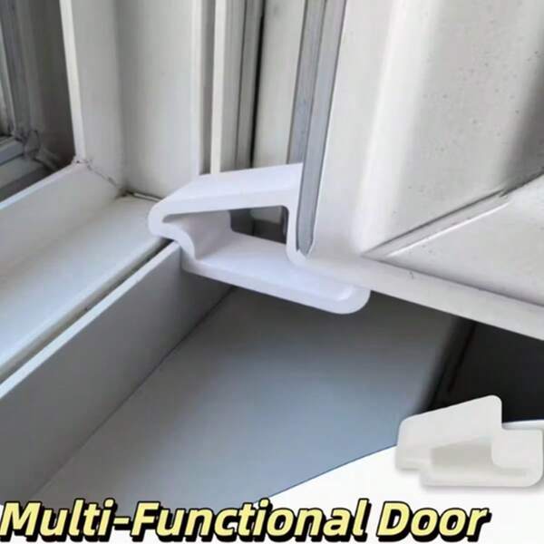 Window Stopper-Durable And Simple In Design;Can Perfectly Fix The Window So That It Can Be Fully Opened Without Sliding Down.