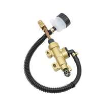 Motorcycle ATV Rear Brake Hydraulic Master Oil Cylinder Unvirsal Gold Motorcycle Dirt Pit