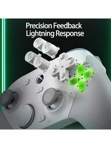 GAMESIR G7 Pro Game Controller With Anti-Drift Hall Effect Motion Control For Long Life. Dual Triggers For Stable Operation. Plug-And-Play For All Platforms. No Adjustments Required Out Of The Box. Compatible With Multiple Devices. - White - View 5