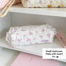 1个超漂亮的儿童铅笔盒，2025年热销新款，儿童文具收纳袋，便携式铅笔盒，多功能收纳袋，可用作化妆包，适用于化妆刷收纳，护肤品收纳，口红和耳机收纳，轻巧，简约，时尚，现代，桌面装饰， - 彩色 - 查看 11