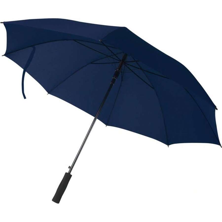 Generic Ibi 27" Stick Umbrella (Navy) - Navy Blue - View 1