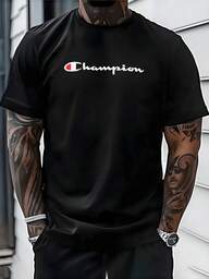 100% Cotton T Shirt With Digital Print Black Casual Sporty Plus Size Casual T Shirt For Men Modern And Comfortable Urban Style 1 Piece 220g For Daily Use And Casual Occasions
