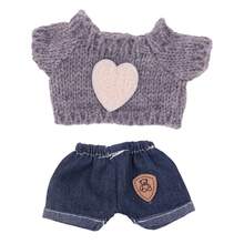 17cm 1st/2nd/3rd Generation Raboo Plush Doll Clothes, Cute Women's Casual Dress Set Suitable For Raboo Doll - Multicolor - View 5