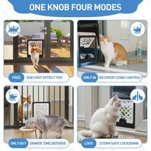 Cat Door,Cat Enclosure Square Connector To Pet Door, Cat Flap Door,A Small Open Door For A Crate,Easy Installation Pet Door For Custom Litter Box,Cat Houses,Playpens,Cat Delivery Room, Etc. (New Box),21789884