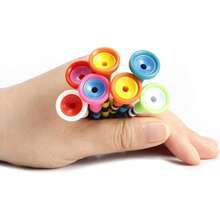 Mtxorvix 120 Piezas Tees de de Plástico,Tees Accesorios Adecuado para Campos de y Deportes al Aire Libre para Accesorios,Colores Mezclados - 83 mm - Ver 4