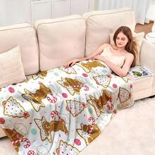 1 pièce Couverture thème Halloween, avec motif imprimé de citrouille et fantôme de dessin animé, en tissu flanelle doux avec fonction de chaleur, couverture pratique pour la chambre, le salon, la décoration d'Halloween, la fête à thème d'horreur