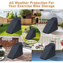 Fundas para Cinta de Correr, Funda Protectora para Equipos Deportivos y de Fitness,Cubierta Protectora Impermeable a Prueba de Polvo paraáquina de Correr(200 * 95 * 150) - 1 - Ver 5