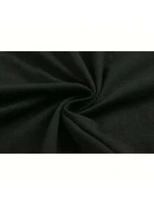 Camiseta de manga corta con silueta de gato linda para hombres y mujeres amantes de los gatos, negra, talla S - Negro - Ver 7
