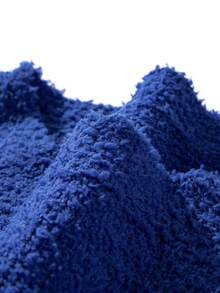 Men's Old Money Thickened Sweater, Fall/Winter - Royal Blue - View 4