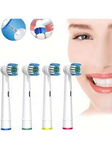 Electric Toothbrush Replacement Heads - Soft Bristles, Compatible With 1000/9600/3757/500/3000/8000/7500/7000/Pro Series, Suitable For Household Or Personal Use, Matches Smart Series And Professional Models - Multicolor - View 8