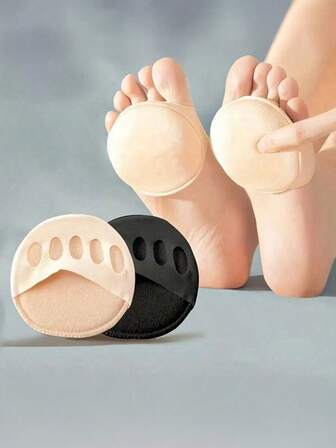 2pcs Five-Toe Foot Pads, Anti-Slip Suitable For High Heels, Everyday Use For Men And Women