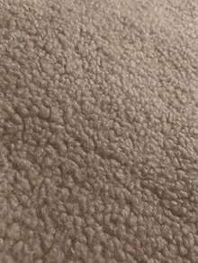 秋冬仿羊毛背心，复古风格女式无袖夹克，毛皮衬里马甲