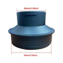 1 pieza Tubo de calefacción de aire de 60 mm de diámetro x 100 cm de longitud, conector de escape de salida, adecuado para el conector de conducto de salida del calentador Webasto Eberspaecher