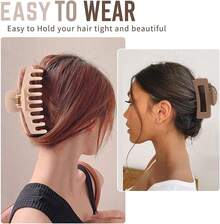 pinza para el cabello Pinzas Para Cabello, 8 Piezas Para El Cabello Antideslizantes, pasador Mate Para Mujer, Clips Para Mujer Pelo Accesorio Antideslizante (multicolor-8P) - multicolor-6P - Ver 10