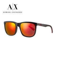 Armani 0AX4093SF80786Q 男士必備時尚百搭偏光太陽眼鏡 駕駛專用太陽鏡 - 黑紅色 - 查看 2