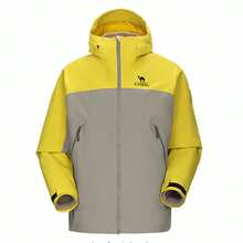 CAMEL CROWN Chaqueta de mujer para exteriores de tres en uno con forro polar desmontable resistente al agua y al viento para senderismo y montañismo cálidos