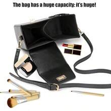 WADY Bolso para, Bolsa de Almacenamiento portátil para Agua al Aire última intervensión con Bolsa, Bolsa Cruzada para Botella Stanle - Negro - Ver 11