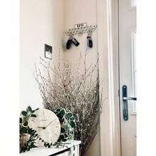 Personalised Key Holder, Key Hook Rack, Key Holder With Hooks, Personalised Keys, Key Holder For Wall, Custom Key Rail, Custom Key Rack - White & Bright Pink - View 8