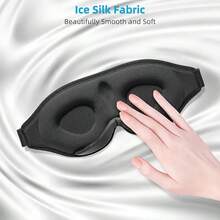 2pcs Super Comfortable 3D Contoured Sleep Mask - 99% Blackout Zero Pressure Design, Breathable Soft Adjustable, Suitable For Adult Men & Women Travel Nap Yoga Sleep, Great Gift - Pink - View 6