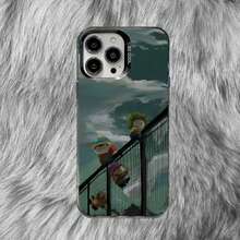 South P-Park Cartoon Phone Case Covercompatible with  16,15,14,13,12,11,8,7,Pro,Max,Plus,Mini,XS,SE Anti Fall Black Matte Hard,Covercompatible with  17 Hülle, 17 pro Hülle, 17 promax Hülle - Z2 - Übersicht 7