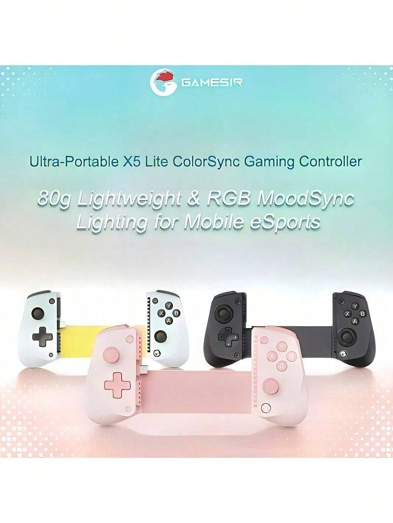 GAMESIR Controlador X5 Lite Tipo-C de carga rápida y conexión rápida ...
