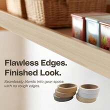 1 Miếng dán viền trần nhà tự dính 10M/393,7in cho cửa tủ, rộng 2cm/0,787in dùng để viền đồ nội thất và trang trí nhà cửa - Chất liệu PVC phong cách cổ điển - Nhiều màu - Xem 9