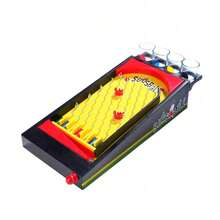 طاولة لعبة البنغ بونغ المحمولة - بدون الحاجة إلى طاقة، لعبة حفلات بلاستيكية متينة، مناسبة للبارات والكاريوكي والمنزل والاستخدام الخارجي - لعبة شرب وترفيه ممتعة مع كرات وأكواب ملونة، طاولة لعبة الحفلات، لعبة بار، إعداد لعبة حيوي، سهلة الإعداد، ملحق ترفيهي، مخطط حفلات، تصميم لعبة ممتع، سهل الإعداد، لعبة خفيفة الوزن، بدون أسلاك، لعبة محمولة، تجمع اجتماعي، تجمع عائلي - متعدد الألوان - مشاهدة 4