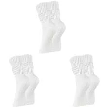 3 Pairs Of Very Suitable Sports Stacked Socks Yoga Socks For Women, Soft And Comfortable, Non-Slip And Shock-Absorbing, Suitable For Daily Pilates, Running, Fitness, Cycling,