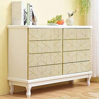 1 rulle självhäftande heminredningstapet, geometrisk rektangulär självhäftande kontaktpapper, självhäftande, vattentät avtagbar vardagsrumskök sovrum sovsalstapet, möbelrenoveringstapet, höstestetisk tapet väggklistermärken rumsdekor väggdekor tapet självhäftande badrumsdekor