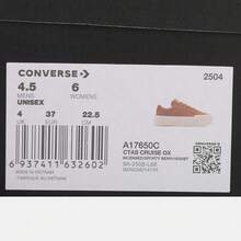 Converse Giày thể thao vải canvas cổ thấp Chuck Taylor SEASONAL A17650C dành cho cả nam và nữ - màu nâu - Xem 6