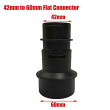 1 pieza Tubo de calefacción de aire de 60 mm de diámetro x 100 cm de longitud, conector de escape de salida, adecuado para el conector de conducto de salida del calentador Webasto Eberspaecher