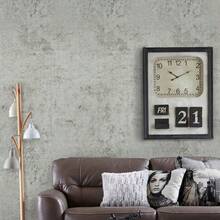 1 Roll Of Nordic Cement Gray Diatom Mud Industrial Style Wallpaper, The Wallpaper Is Torn Off And Pasted, Easy To Clean, Textured, Pvc Waterproof And Oil-Proof Stickers Are Suitable For Home Decoration Bedroom And Living Room Room Decoration Background Wall Decoration
