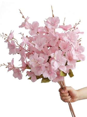 2PCS 65cm Artificial Daffodil Magnolia Flower For Vase Home Living Room Wedding Table Decoration Centerpieces Romantic Theme,Fake Plants,Fall Decor,Room,Desk,Garden Decor,Room Decoration Stuff, Valentine Day, Gift Gifts Birthday Graduation