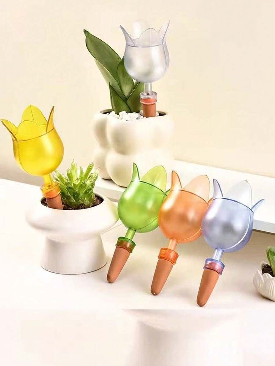 1 buc Dispozitiv automat de udare prin picurare, Instrument de udare lejer pentru plante de uz casnic și suculente