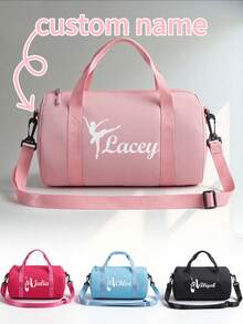 Customizable Travel Luggage Bag Set – Personalized Carry-On Handbag, Gym Duffel & Organizer – Lightweight, Durable & Stylish For Airport Travel, Vacation & Daily Use – Perfect Gift For Women & Girls (Christmas, Birthday, Thanksgiving)