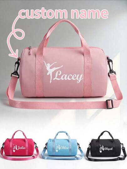 Customizable Travel Luggage Bag Set – Personalized Carry-On Handbag, Gym Duffel & Organizer – Lightweight, Durable & Stylish For Airport Travel, Vacation & Daily Use – Perfect Gift For Women & Girls (Christmas, Birthday, Thanksgiving)