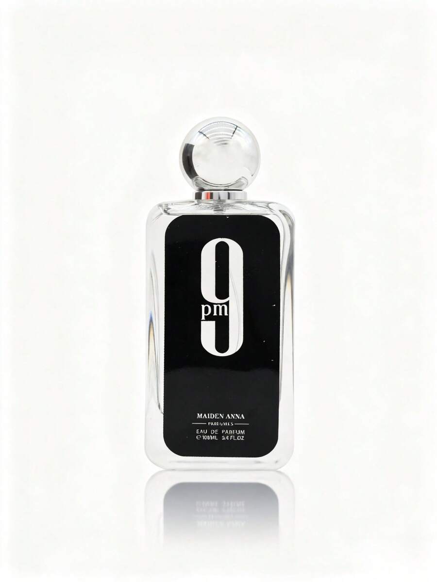 Perfumes de hombre MAIDEN ANNA 9 Pm for Men Eau de Parfum Spray, 3.4 Ounce Perfume feromonas originales Quick ship Con una infusión de aromas de bergamota, manzana y madera de ámbar, es adecuado para bares, clubes, fiestas y citas, ideal para regalos navideños para hombres (Halloween, Navidad, Día de San Valentín, cumpleaños, aniversario) Bellamente empaquetado, duradero, adecuado para hombres de todas las edades - Multicolor - Ver 1