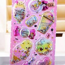 1PC/3PCS/6PCS Random Color DIY 3D Creative Decorative Stickers For Gift, Back To School