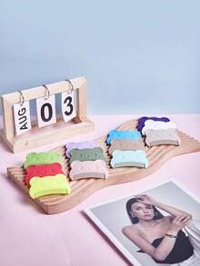 3pcs/Set Bear Shaped Baby Hair Brush Set, Newborn Infant Scalp Massage Comb Brush - Multicolor - View 6