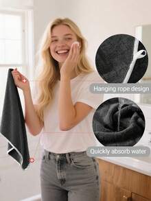 8 قطع مجموعة [4 مناديل + 2 منشفة يد + 2 منشفة حمام] مجموعة منشفات من الفليس المرجاني الأوروبي الزهري، ناعمة ورقيقة وصديقة للبشرة، منشفات امتصاص العرق للرياضة، فائقة الامتصاص وسريعة التجفيف، أغطية حمام مناسبة للجنسين، مناسبة للمنزل والنوم والجيم والحمام والمطبخ والشاطئ والسباحة والساونا و الشكر وعيد الهالوين، منشفات استحمام لصالون التجميل والفنادق والرياضة والمستلزمات المنزلية