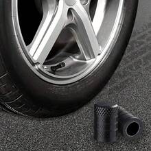 Timotech Tapones para Llantas, Tapas de Válvula de Neumático de Aluminio Anodizado, Resistente a la Corrosión, Universales para Coches, Camiones, Motocicletas, SUV y Bicicletas. - 1 - Ver 3
