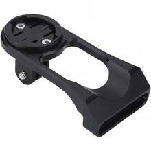 Dioche Soporte de Extensión ara Bicicleta, Soporte de Montaje en Computadora para Bicicleta, Soporte de AleacióN De Aluminio, Ciclismo, Soporte de Montaje para VáStago de Bicicleta(Negro) - 1 - Ver 5