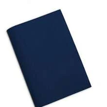 1件定制韩国PU皮革书套，个性化书签，简约纯色笔记本皮套，可替换封面，家用办公两用，办公装饰 - 彩色 - 查看 18